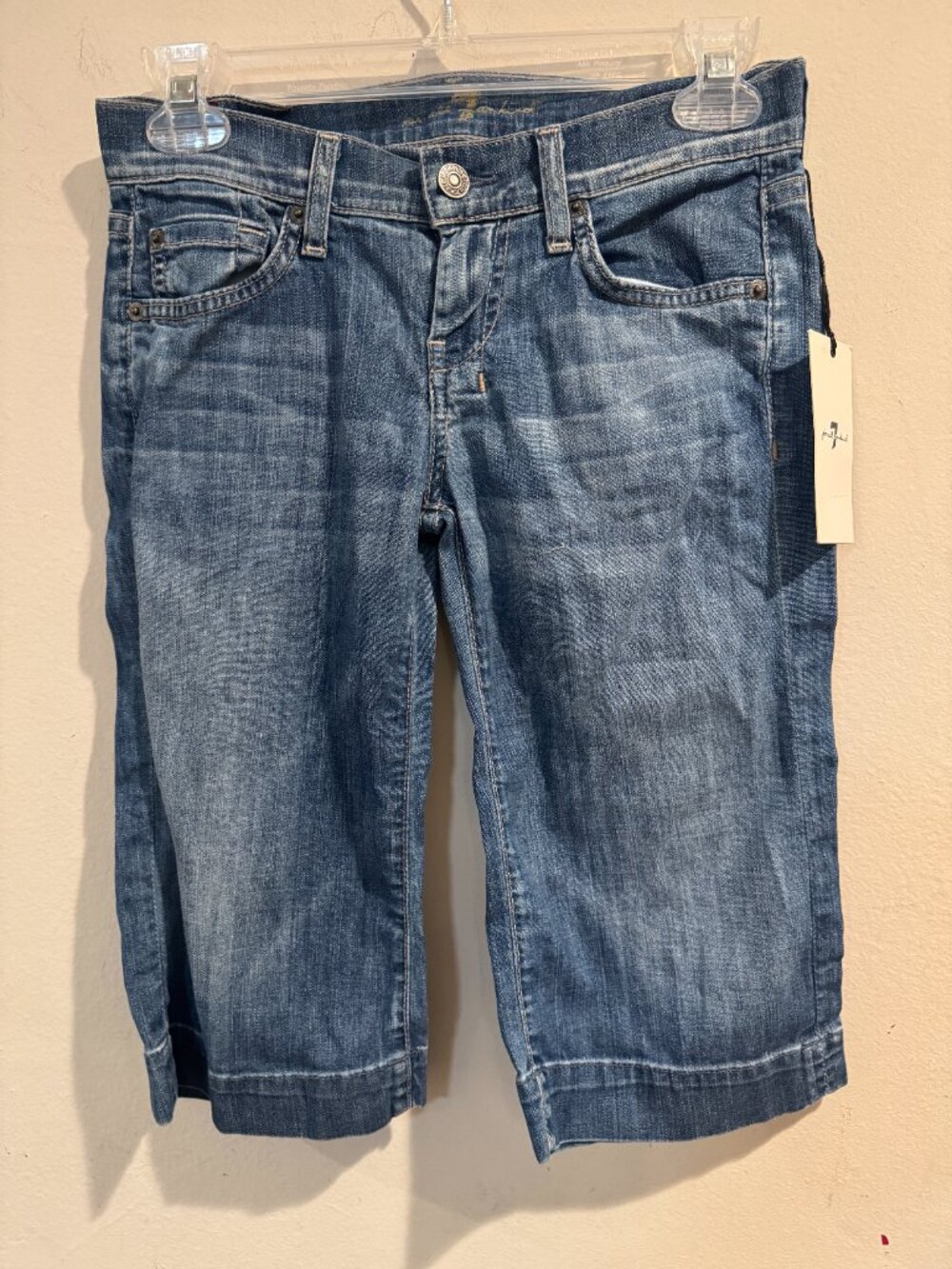 For All 7 Kind Women's Denim Capris Jeans size 24